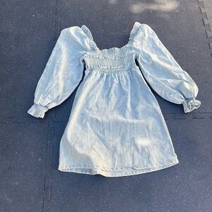 Stylish Blue Denim Dress